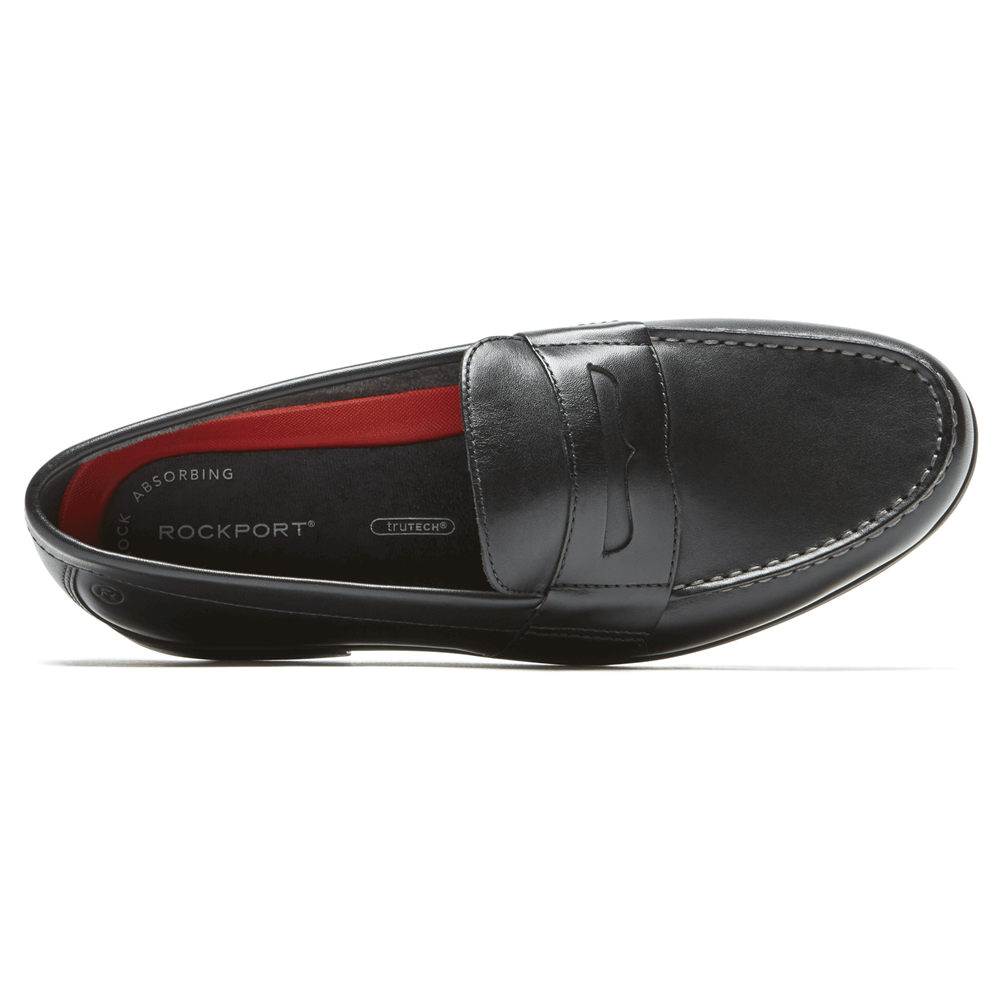 Mocassins Rockport Homem Pretas - Classic Lite 2 Penny - 09136KQNR